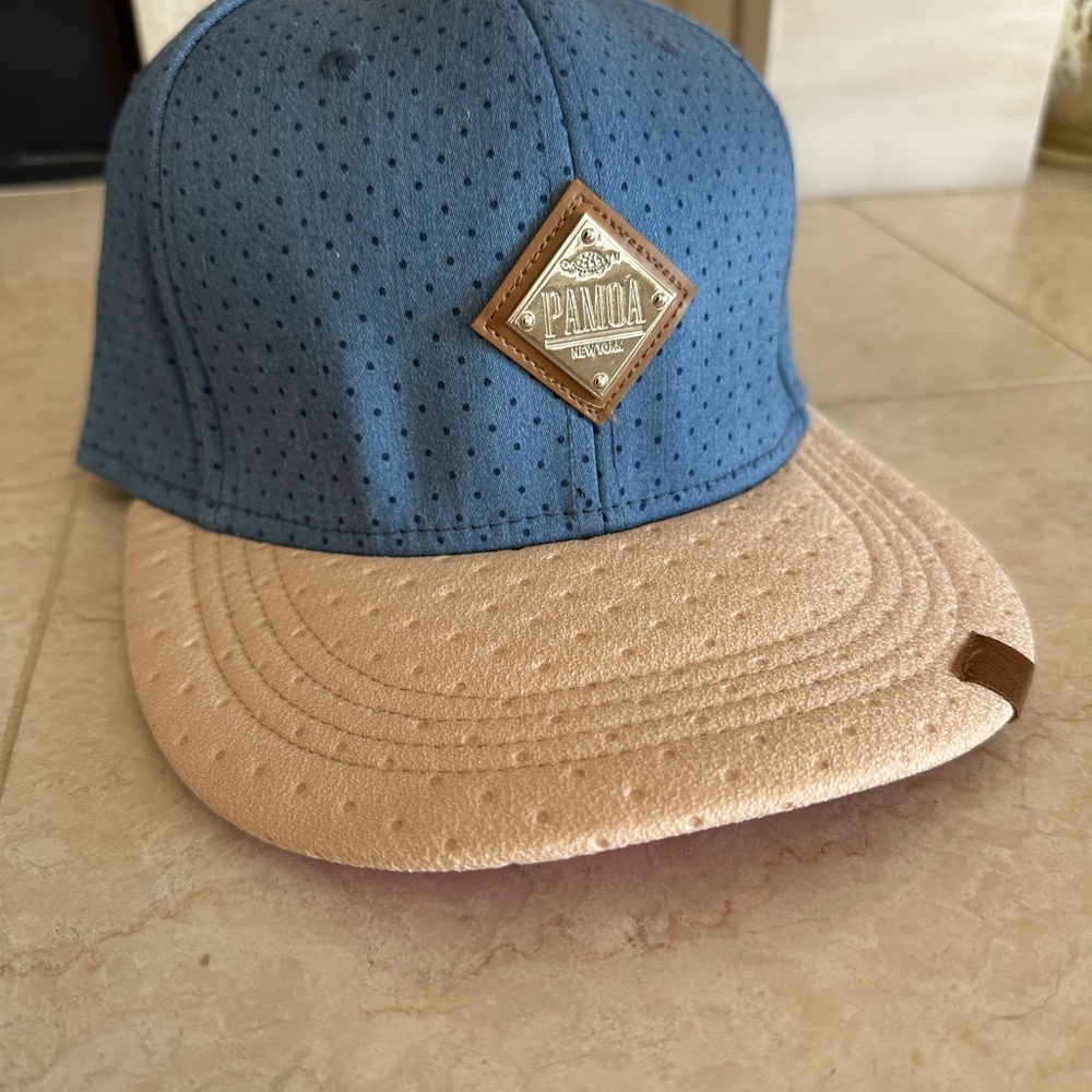 Pamoa Blue and Tan baseball Hat